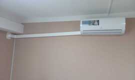 Установка кондиционера ELectrolux Atrium DC Inverter в офисе
